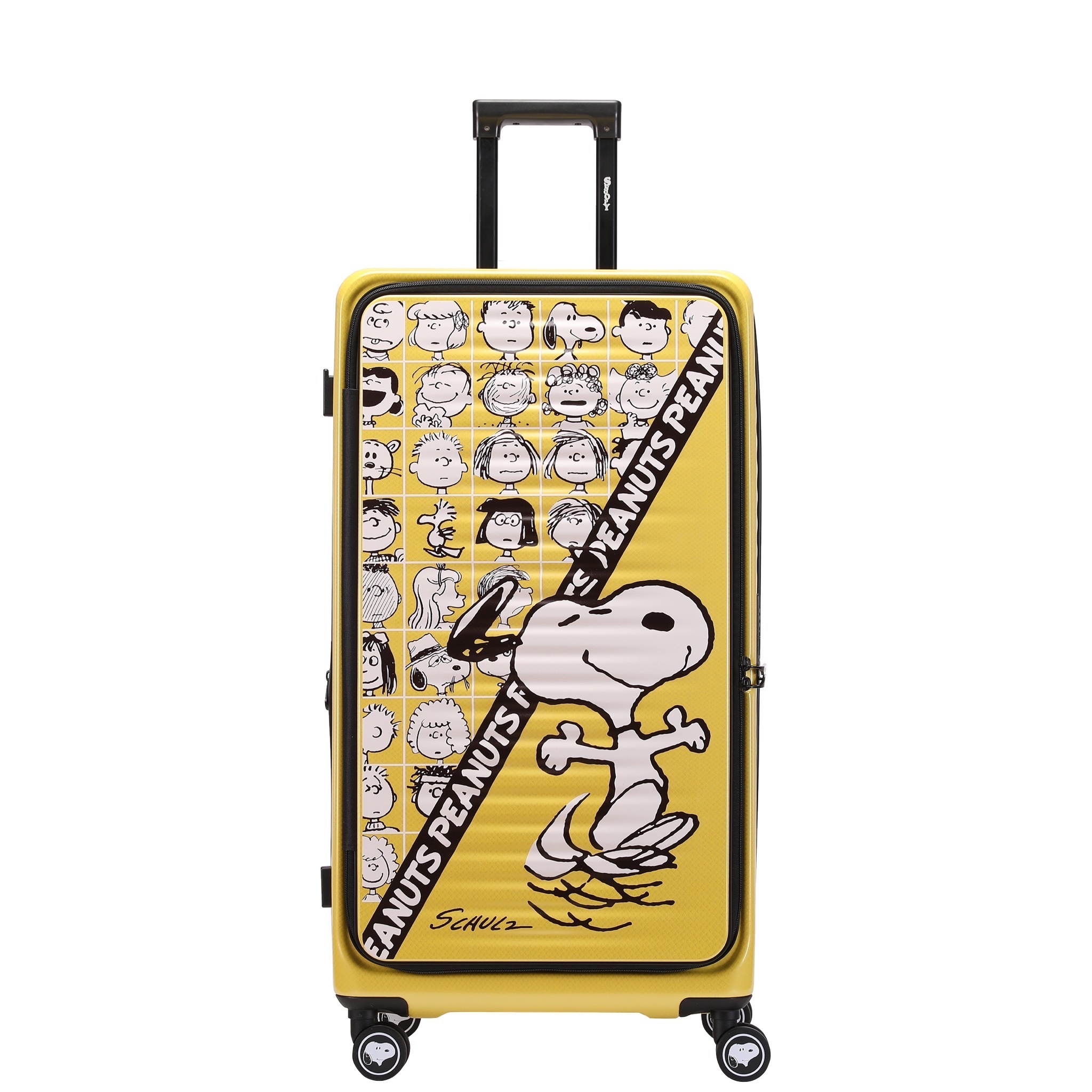 【Peanuts史努比】30吋75周年紀念款前開式行李箱