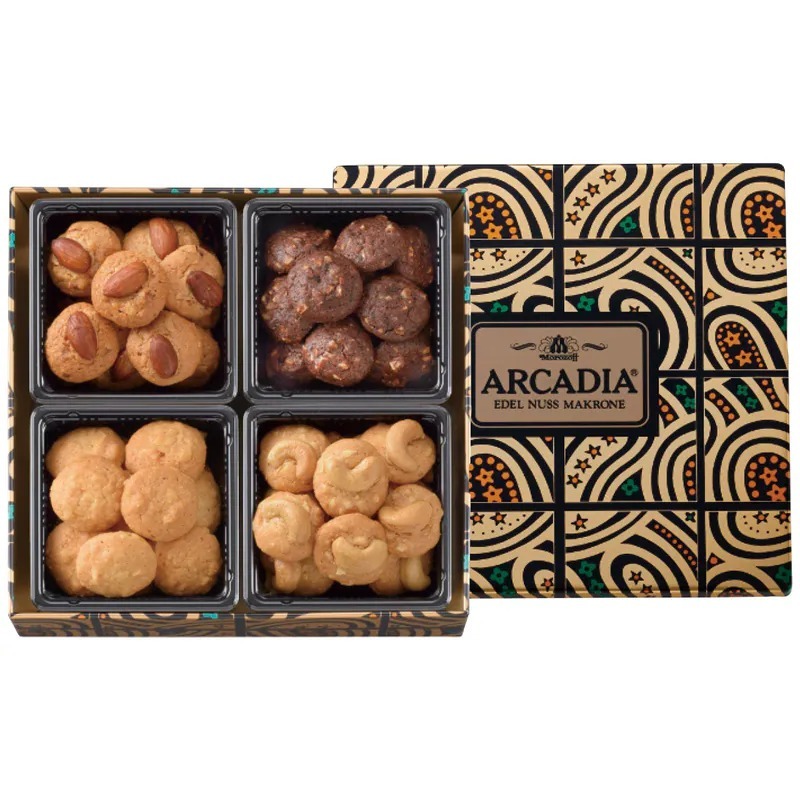 【直播】AN111825 日本 Morozoff｜ARCADIA 果仁烤餅禮盒