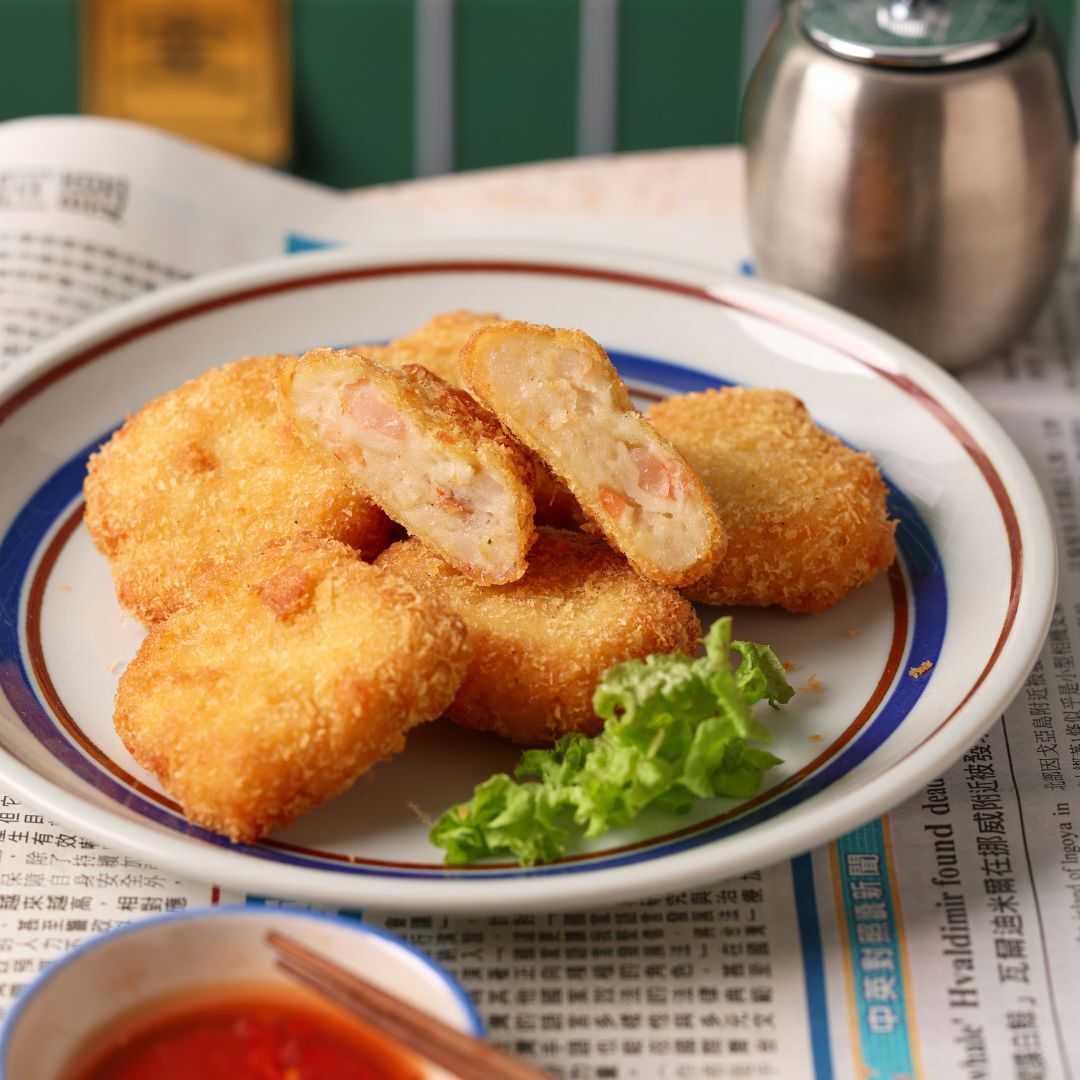 【心港點】蝦餅/6入