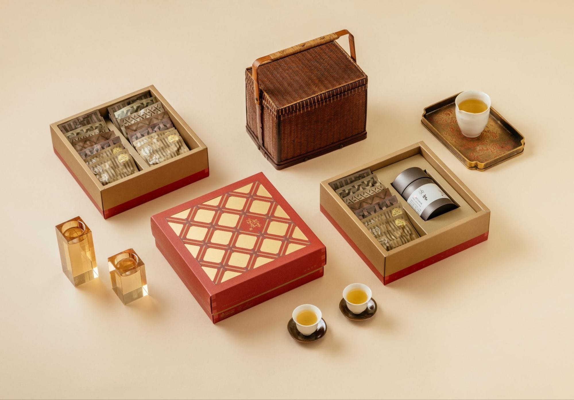 淡然有味《紅日》典茶禮盒
