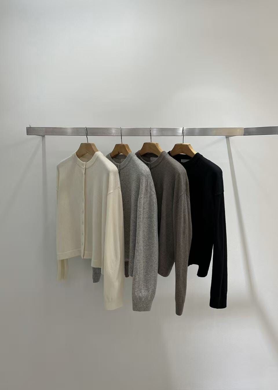 TT5261 混羊毛排釦針織外套