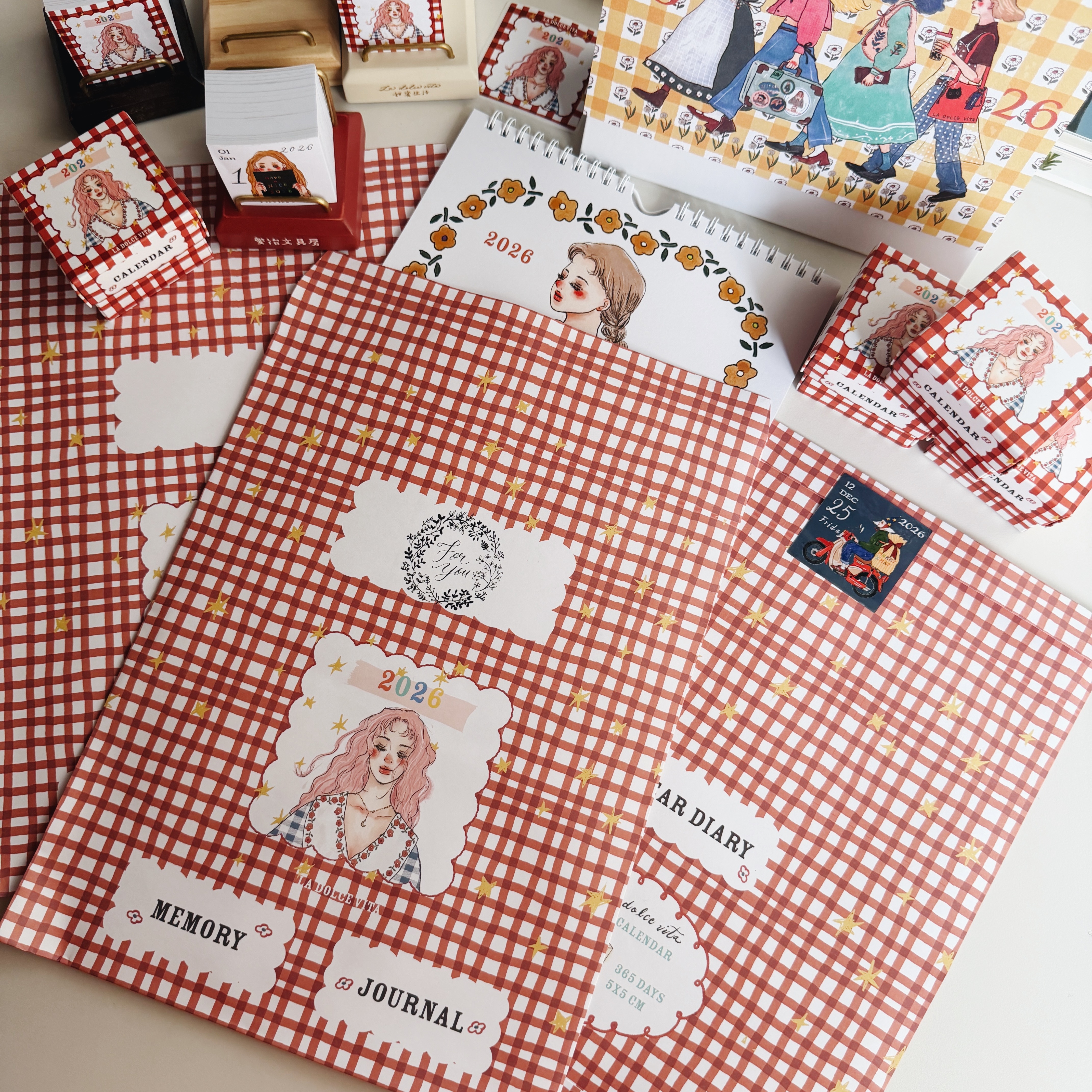 甜蜜生活 2026手帳 紀念款＿愛治文具房 包裝信封袋