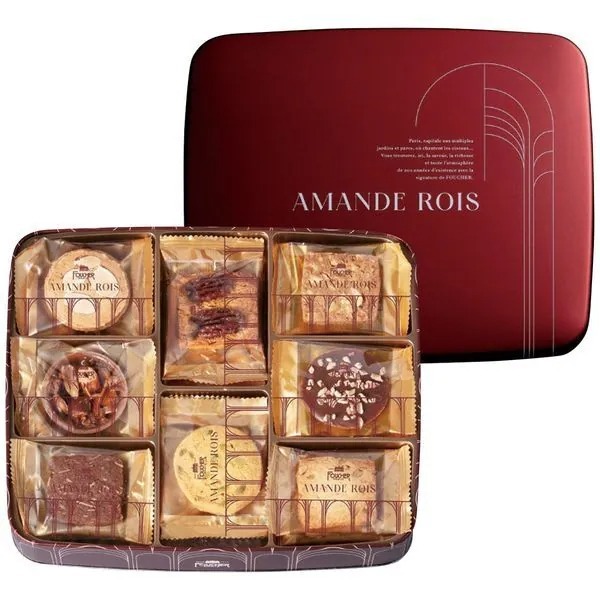 【直播】AN111827 日本 Foucher Paris 什錦杏仁曲奇拼盤 (20枚入)