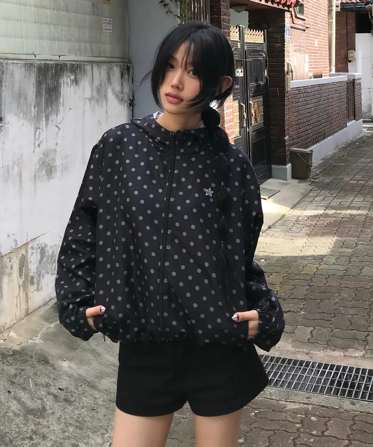 CHICKS TWISTA DOT WINDBREAKER