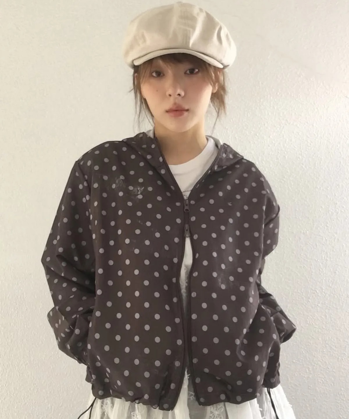 CHICKS TWISTA DOT WINDBREAKER