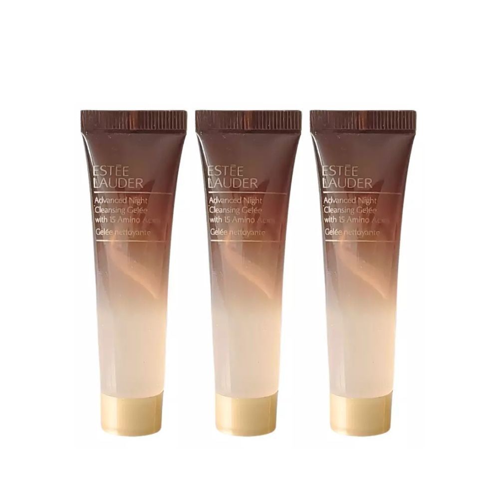 Estée Lauder 小棕瓶氨基酸潔面啫喱 再生基因特潤洗面奶 15ml *3