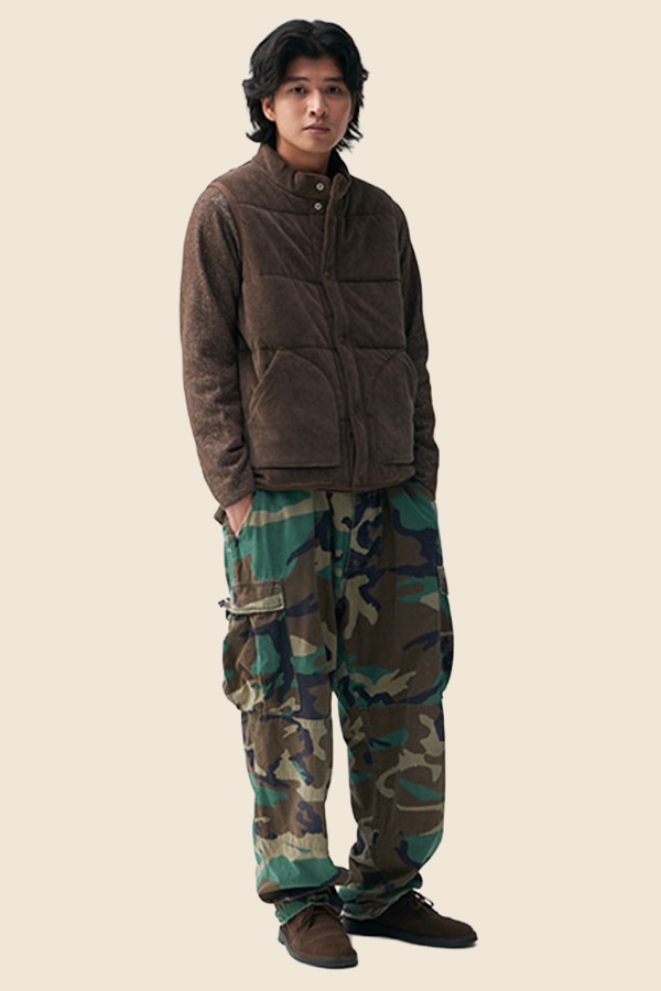 GOOD ON - CORDUROY 燈芯絨背心（咖啡）