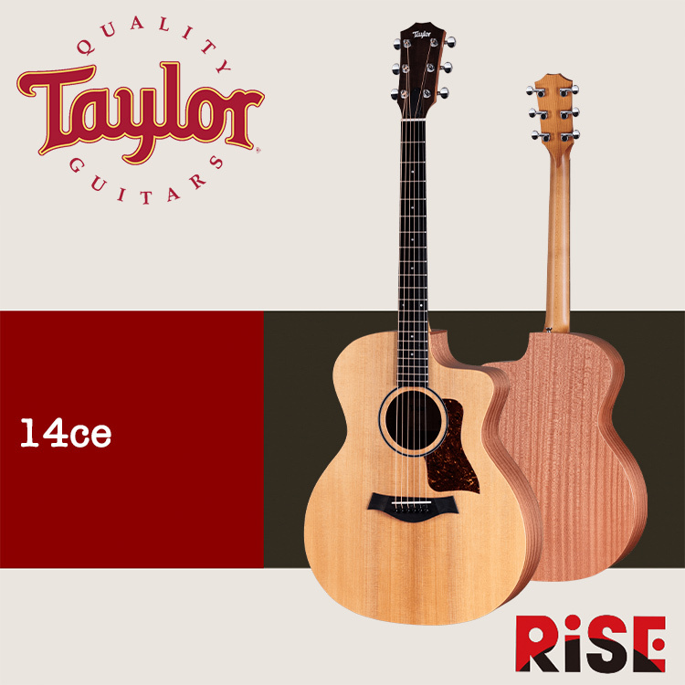 Taylor 14ce 雲杉木 面單板 木吉他