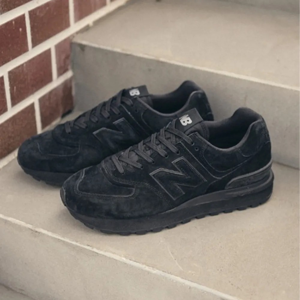 預購┃new balance 574 麂皮 全黑 復古鞋 運動鞋