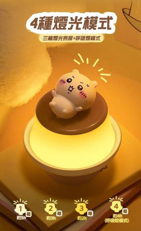 【直播】LL111822 MarTUBE x Chiikawa 超可愛小布甸磁吸造型燈