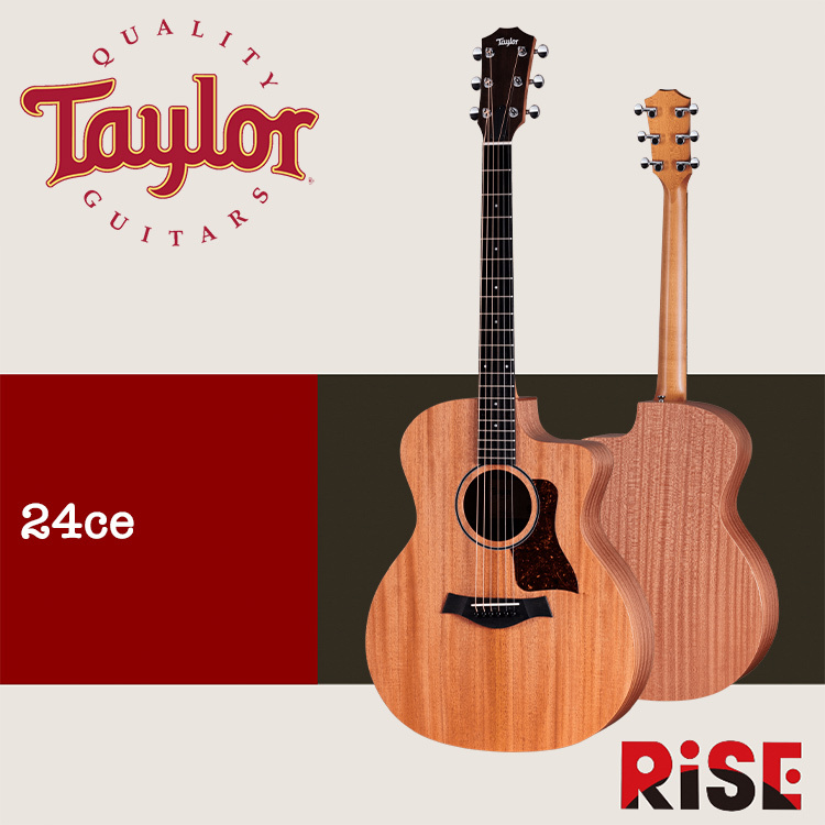 Taylor 24ce 桃花心木 面單板 木吉他