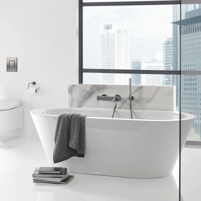 GROHE｜Essence 單槍浴缸龍頭（石墨黑）33624AL1 25250AL1