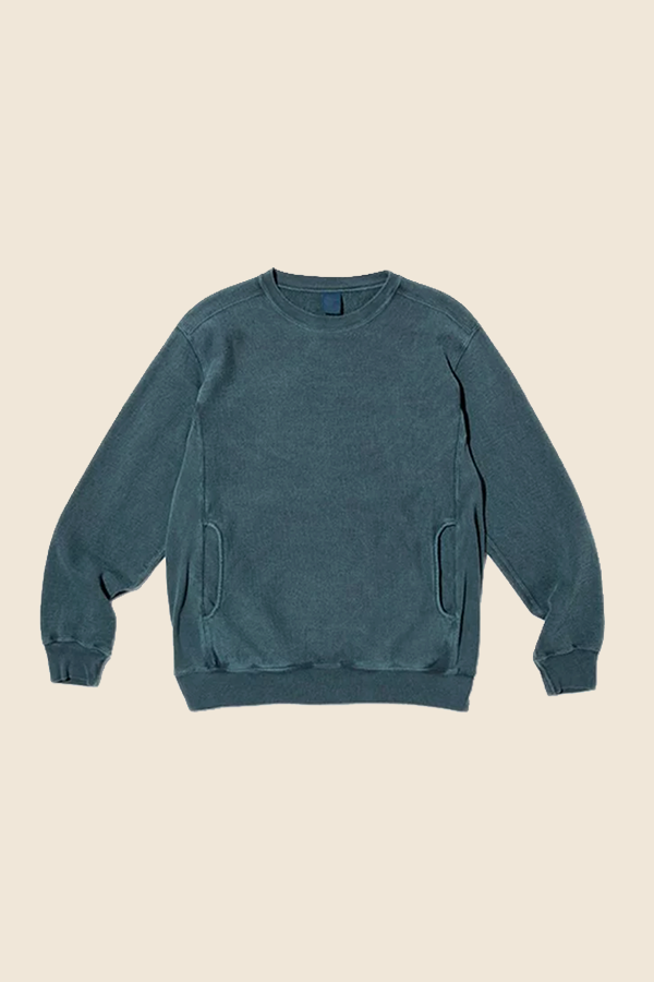 GOOD ON - HEAVY 長袖TEE（深綠）