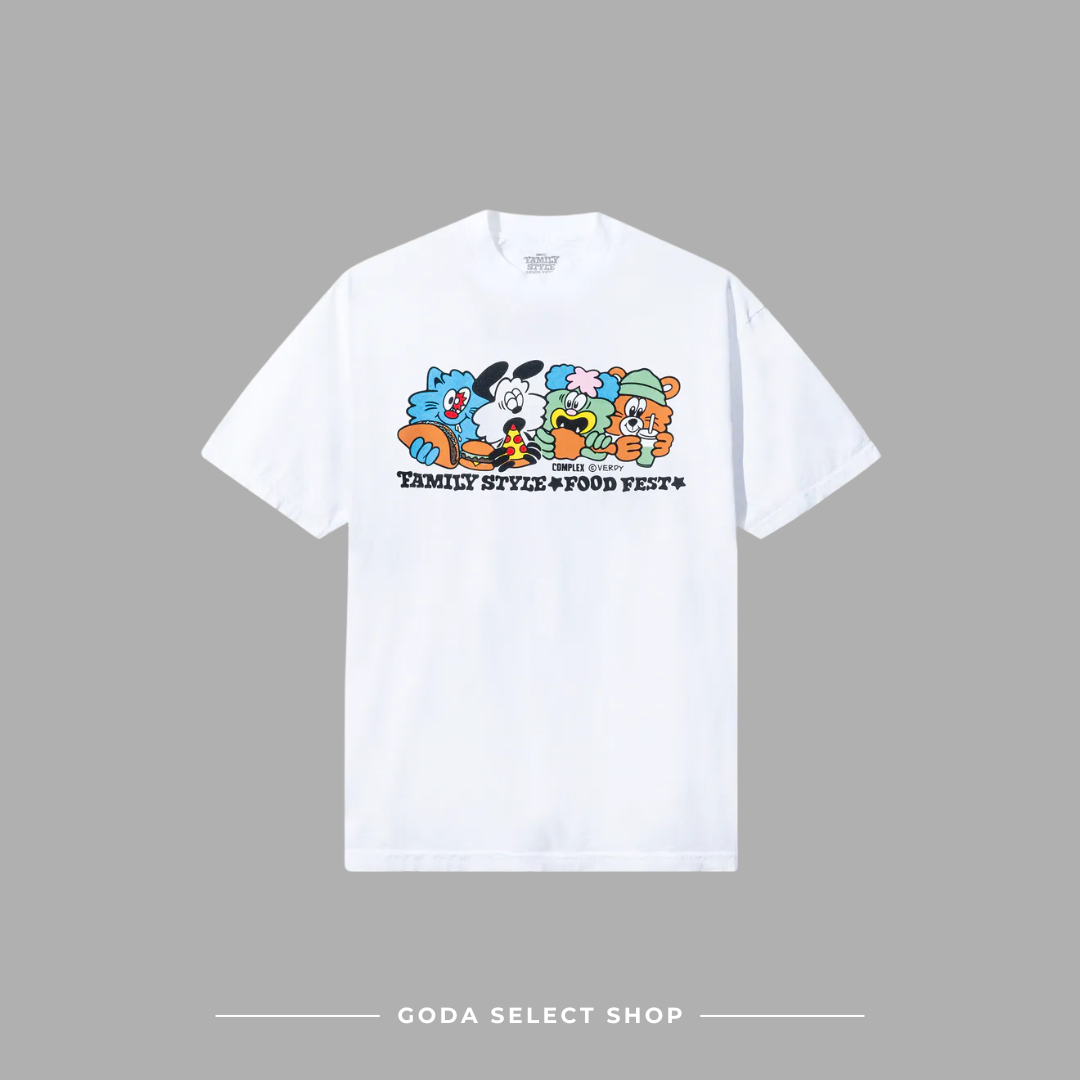 Verdy Family Style VERDY x FSFF T-SHIRT - WHITE 白色 短T