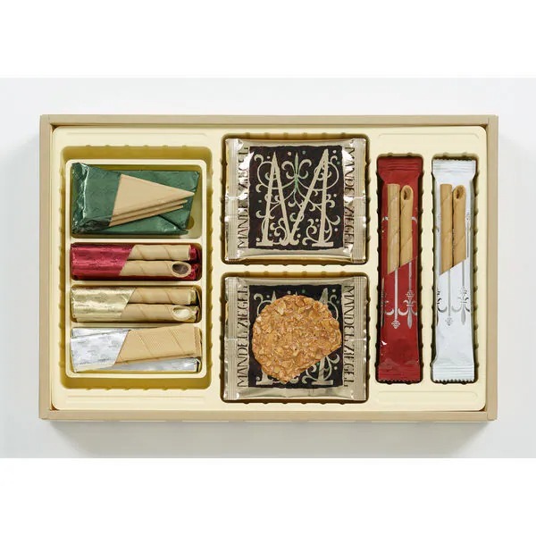 【直播】AN111828 日本本高砂屋金盒雜錦薄脆曲奇蛋卷禮盒