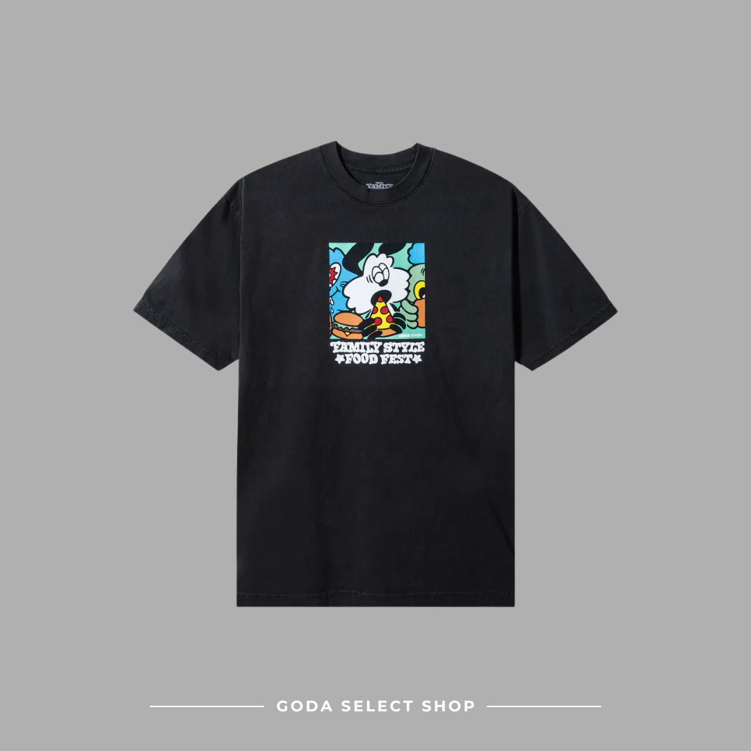 Verdy Family Style VICK BOX LOGO T-SHIRT - Black 黑色 短T