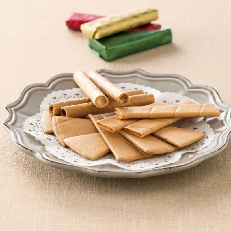 【直播】AN111828 日本本高砂屋金盒雜錦薄脆曲奇蛋卷禮盒