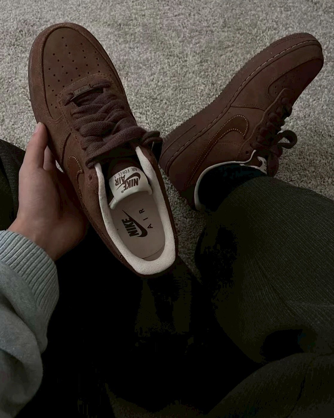 Nike Air Force 1 Low "Cacao wow" 摩卡棕 可可 美拉德 復古 麂皮 低筒休閒鞋 男女同款