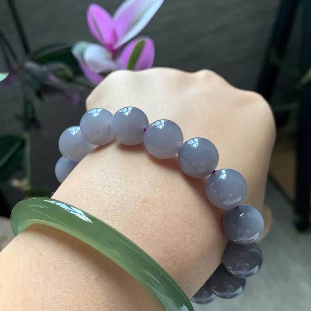 和田玉手串,天然和田玉軟玉