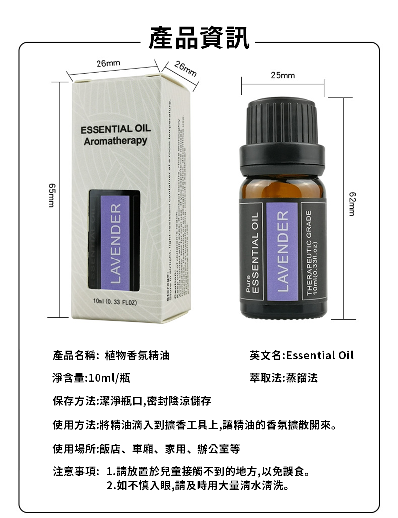 減壓系列-ILAC-MAR認證植物精油 RL8601