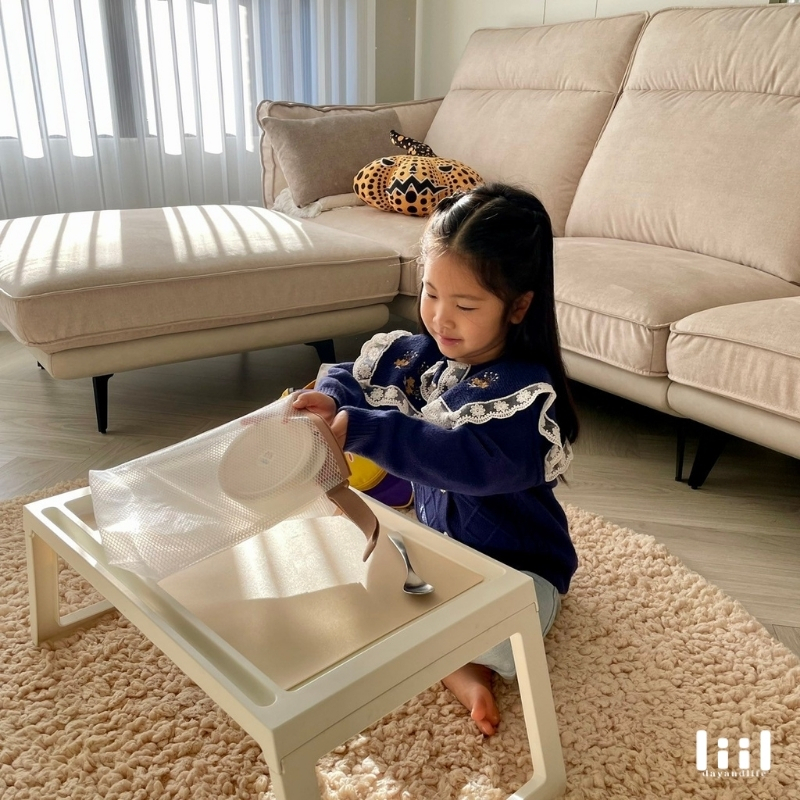 理理liil透明收納包-孩子自主整理學習使用場景