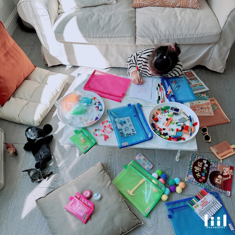 理理包收納效果對比-培養孩子整理習慣