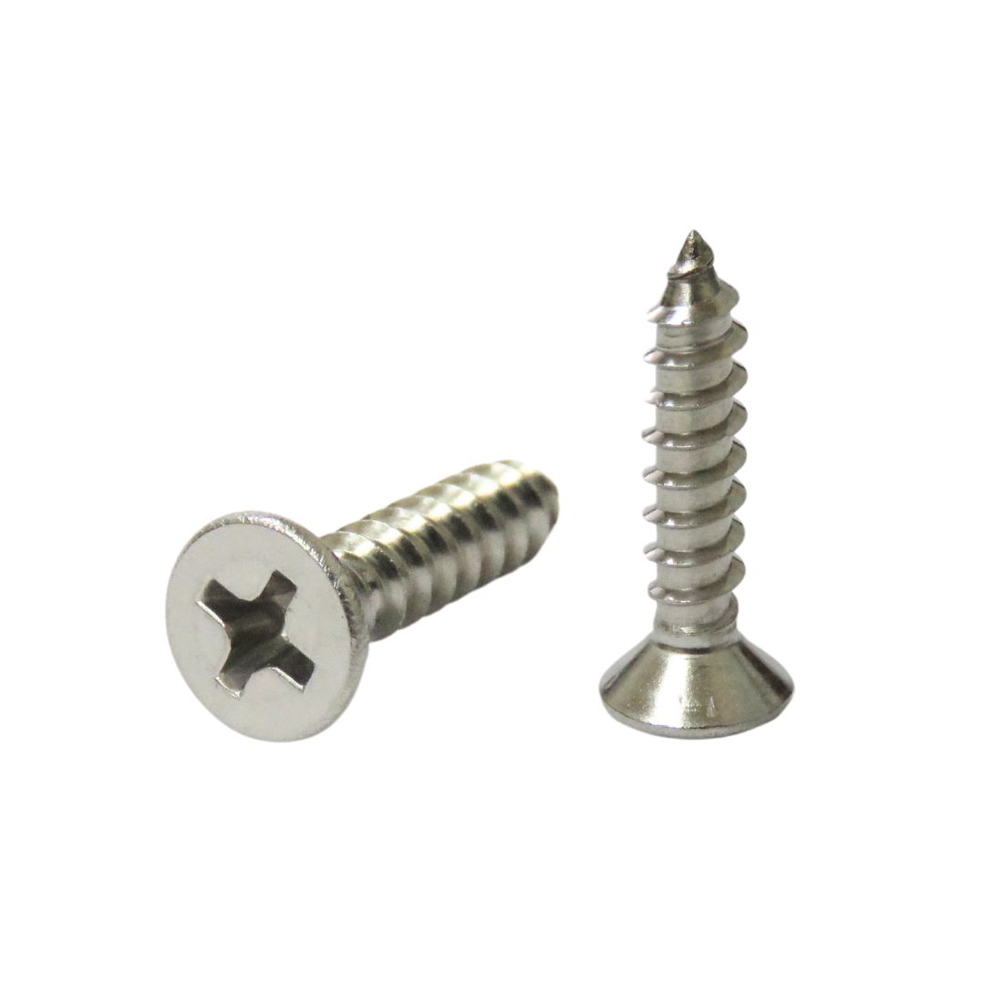 【五金小姐】台灣製 304不鏽鋼 皿十木螺絲