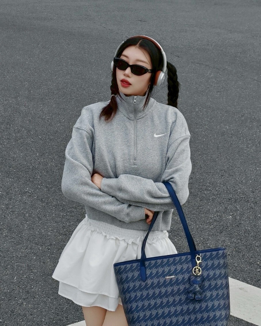 NIKE NSW PHOENIX FLEECE CROP 半拉鏈 長袖衛衣 共3色