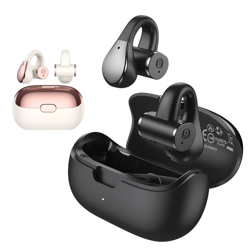 TOTU 拓途 OWS骨傳導真無線藍牙耳機 開放式耳夾運動藍芽耳機 SoundX系列 觸控/通話/聽歌