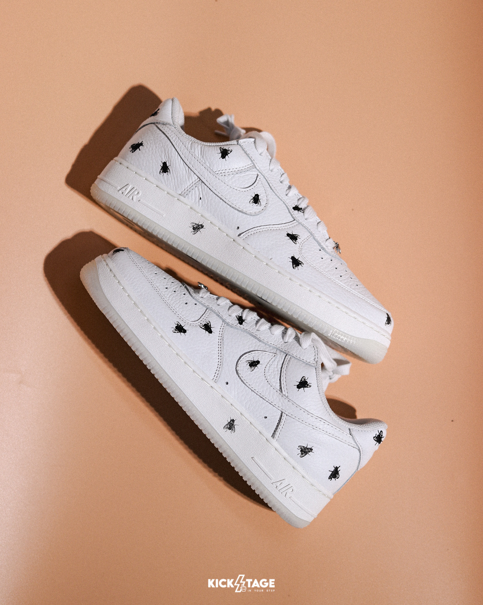 男鞋 NIKE AIR FORCE 1 'HOUSEFLIES' 白色 蒼蠅 萬聖節 皮革 休閒鞋【IM3081-100】AF1