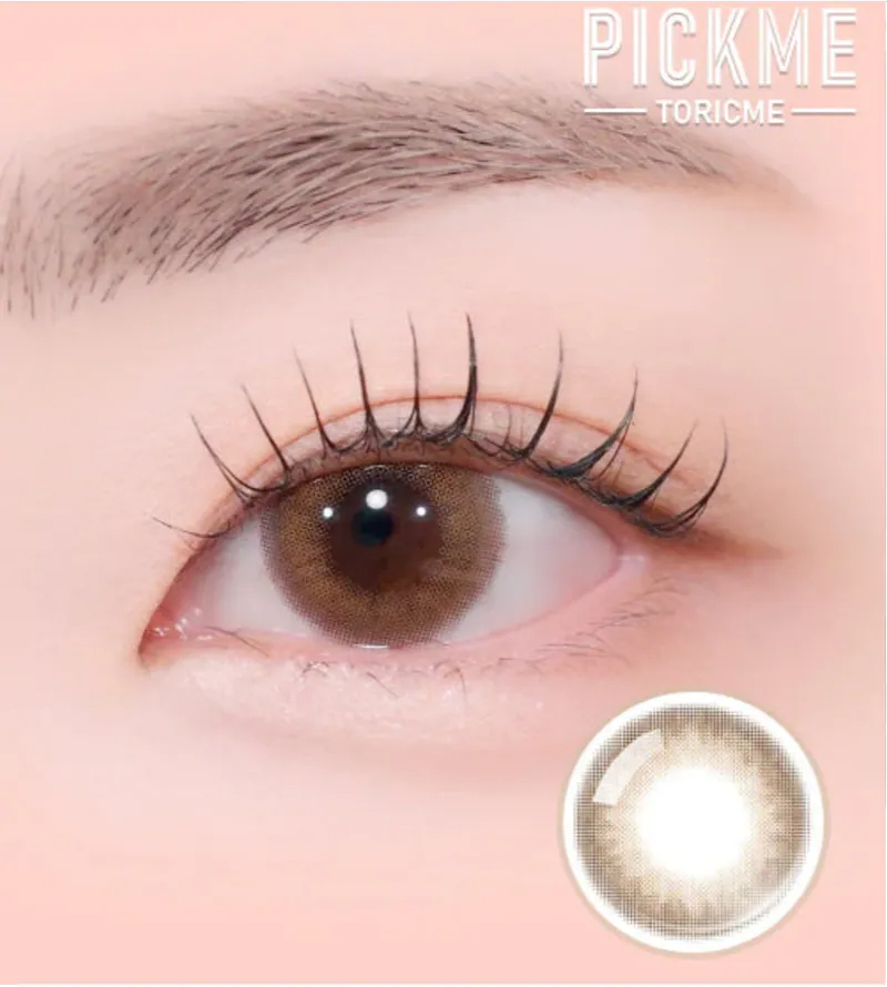 [散光] Astigram Pick Me TORIME 1 Day ELIA Brown 隱形眼鏡｜10片
