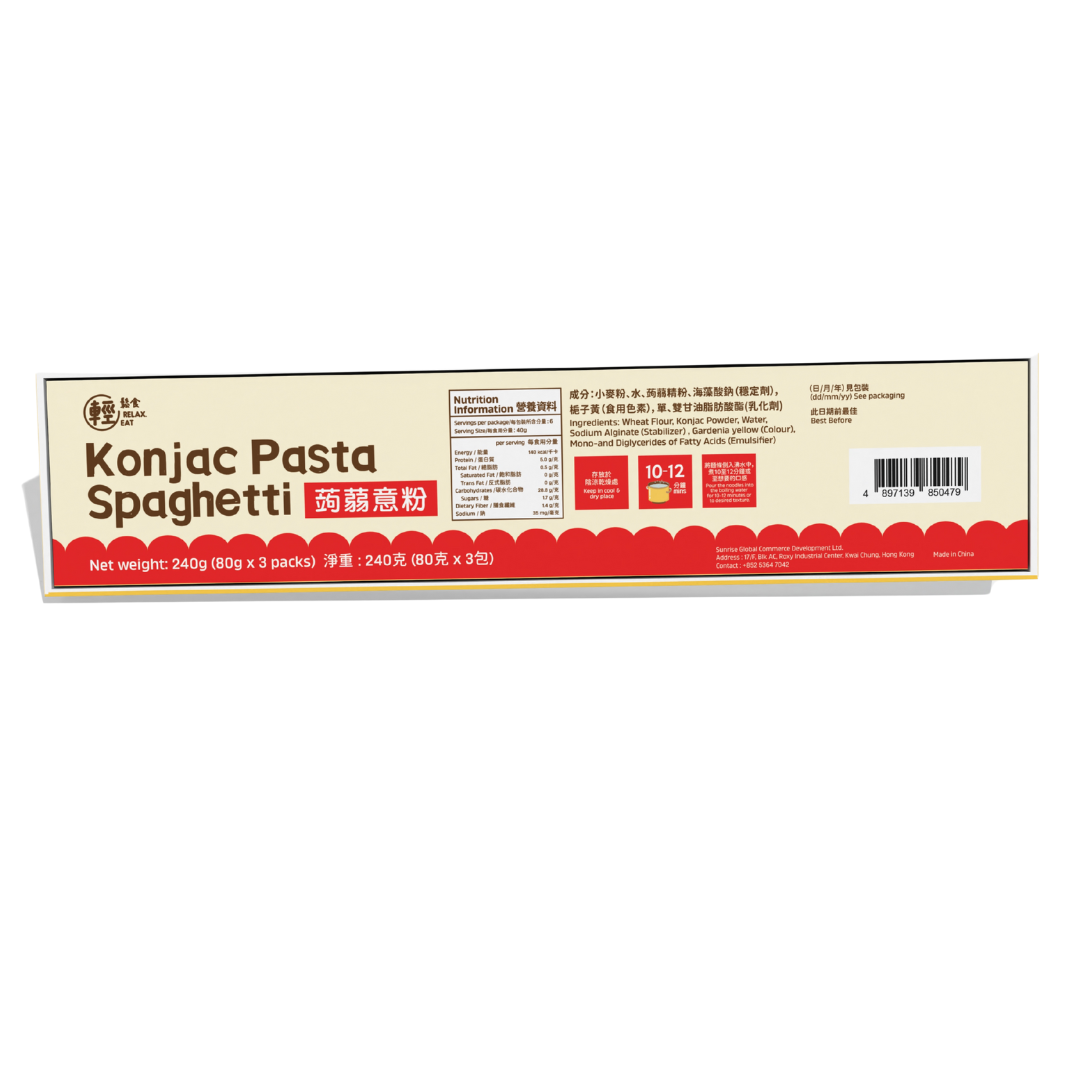 Relax. Eat 蒟蒻意粉 80gX3包