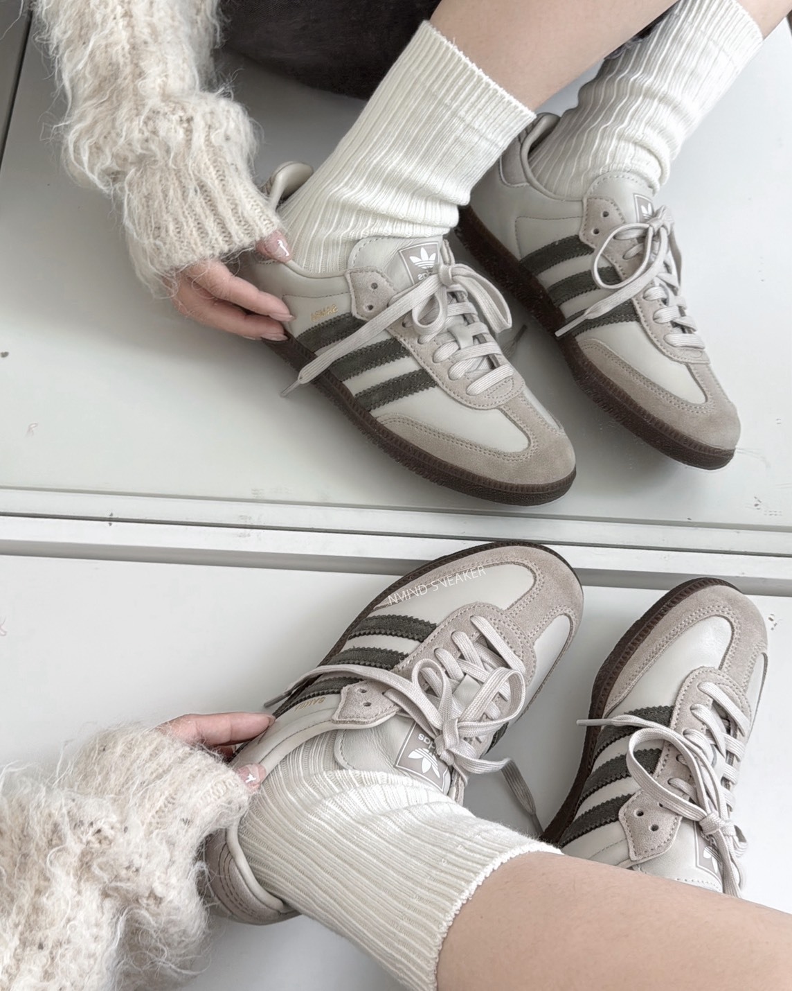 ADIDAS SAMBA OG 抹茶拿鐵