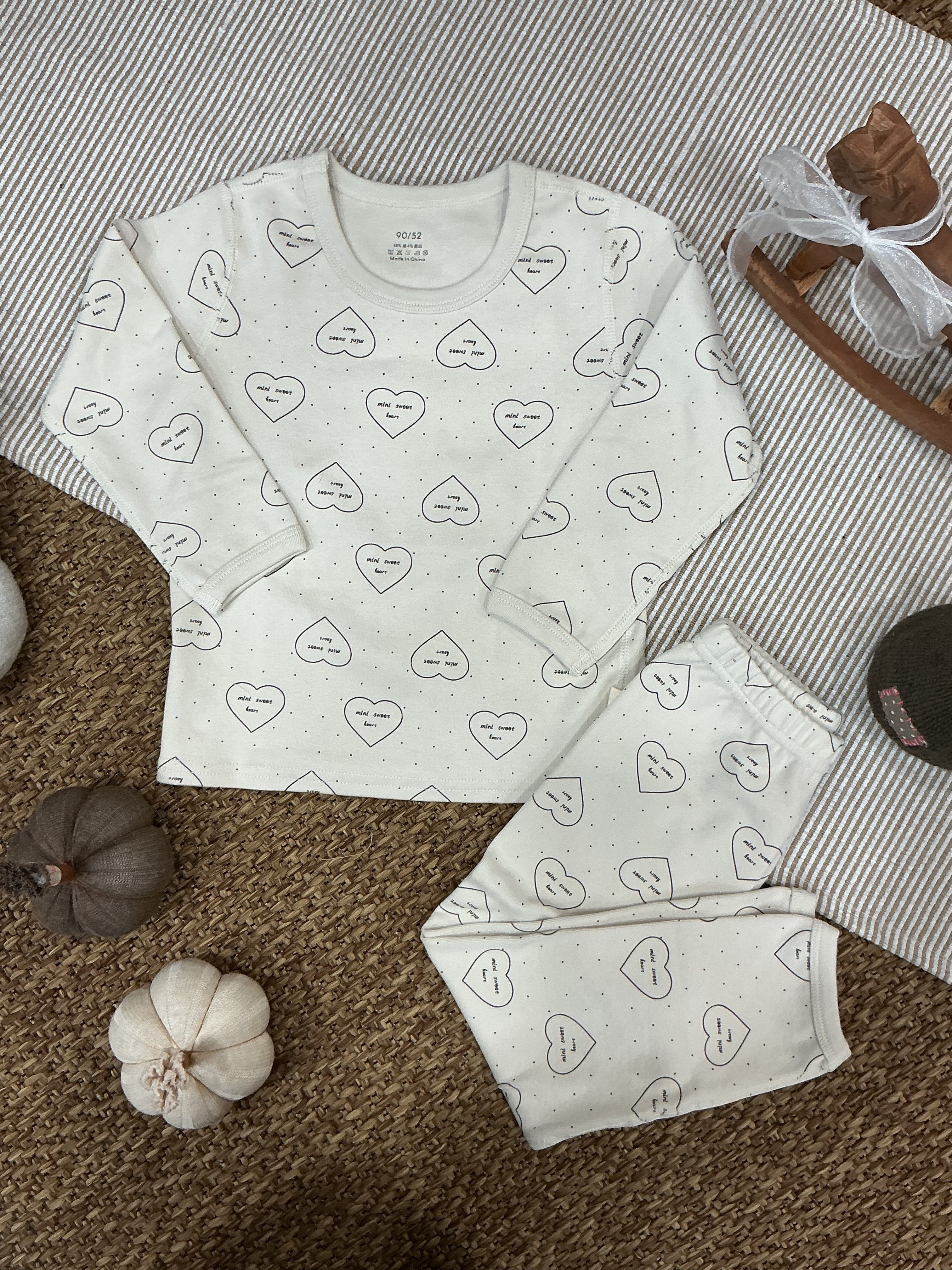 A03545愛心滿版睡衣