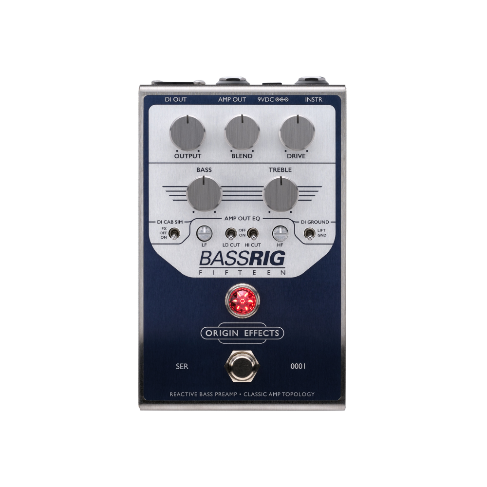 Origin Effects BASSRIG Fifteen Pedal 效果器