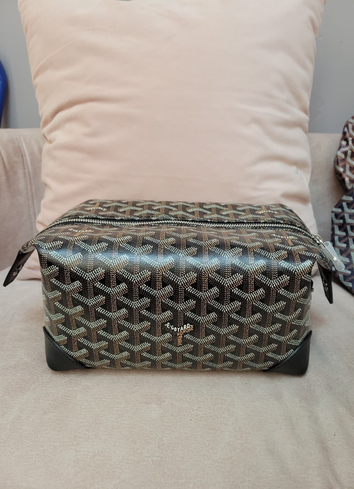 GOYARD Bowling 25 Toiletry Bag NOIR 飯盒包