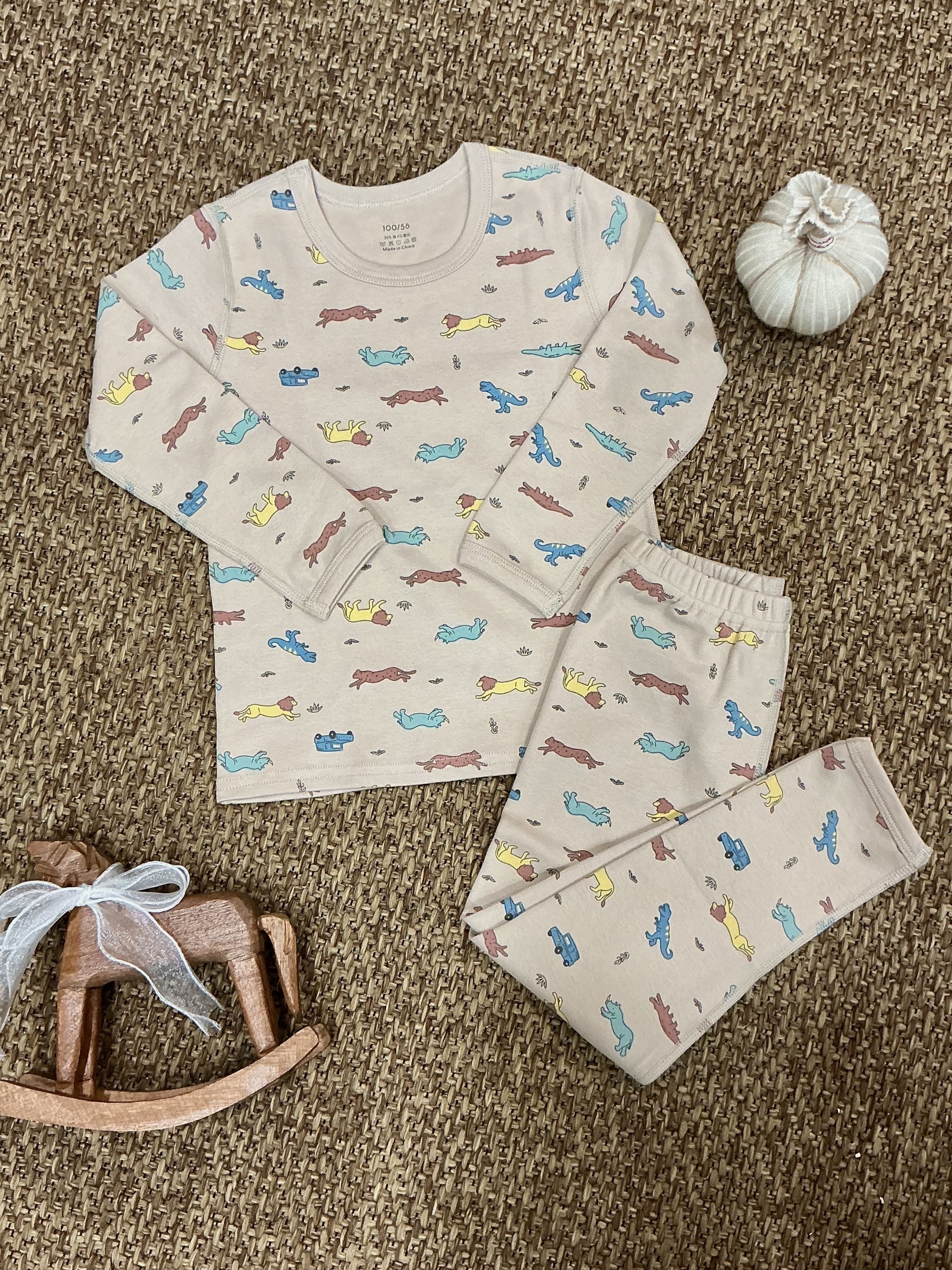 A03539動物滿版睡衣