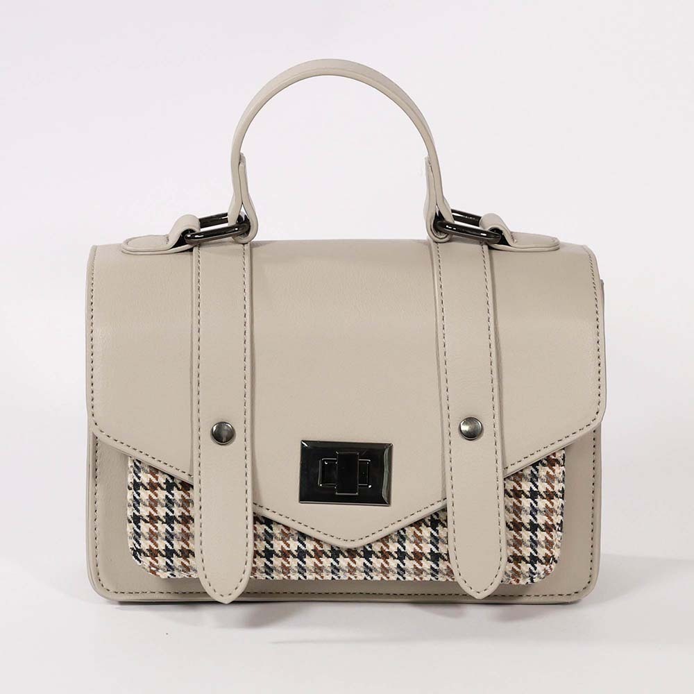 moz瑞典駝鹿 防潑水 翹課信封劍橋包(燕麥灰)M