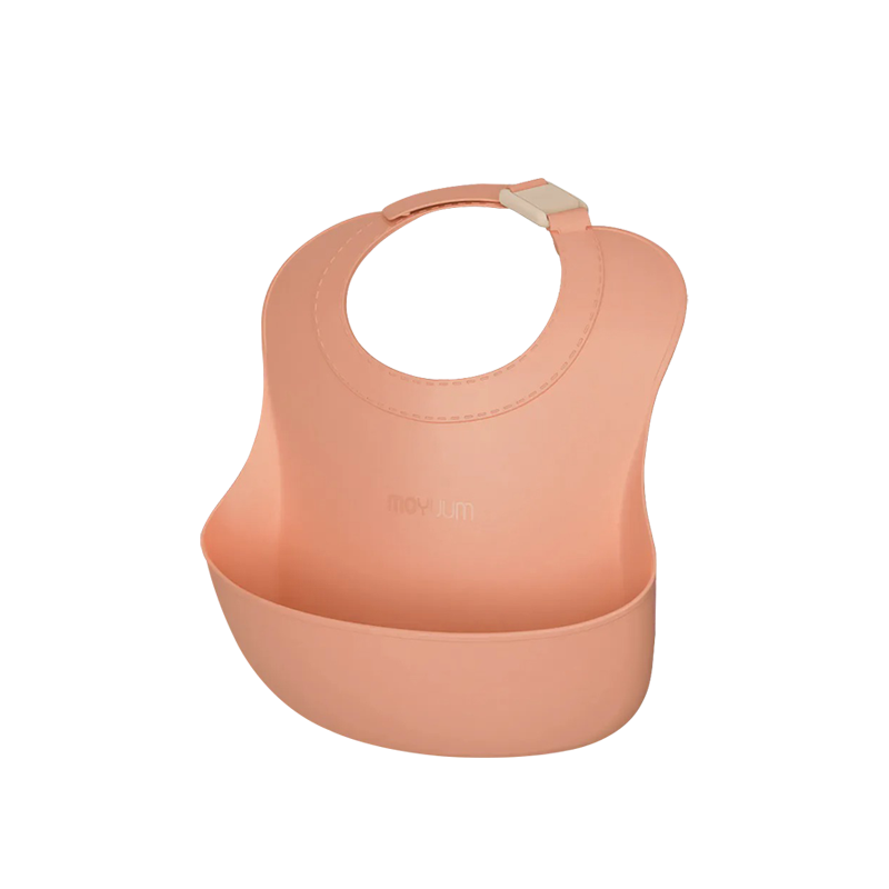 MOYUUM 白金矽膠寬口立體圍兜