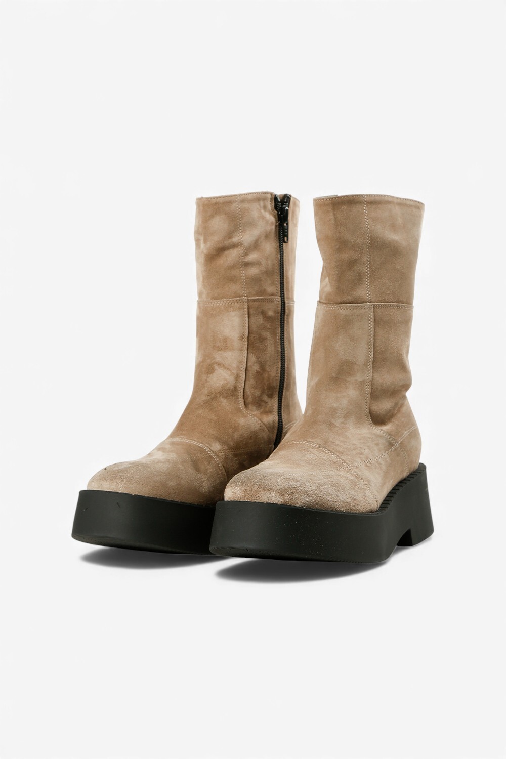 義大利反毛中長靴