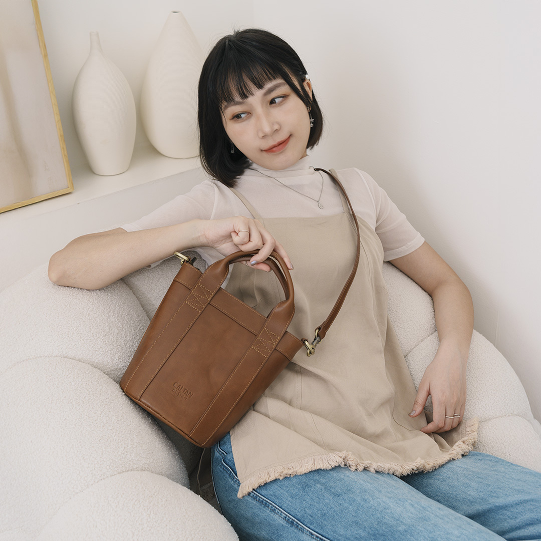 古典直立式水桶真皮包-ht(234020ht)