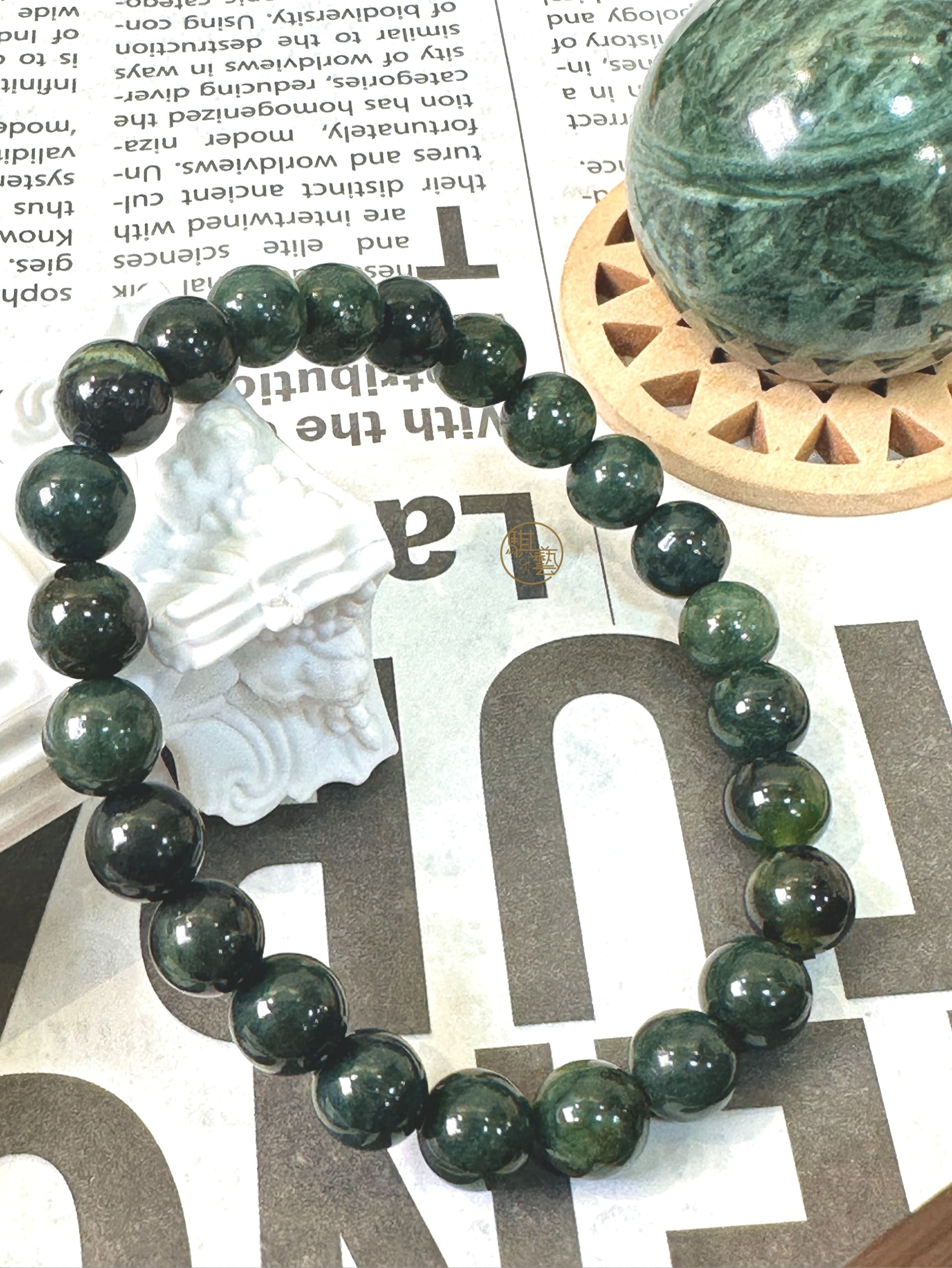 藥王石手串 8-12mm｜健康平衡・情緒放鬆・清理負能量之石