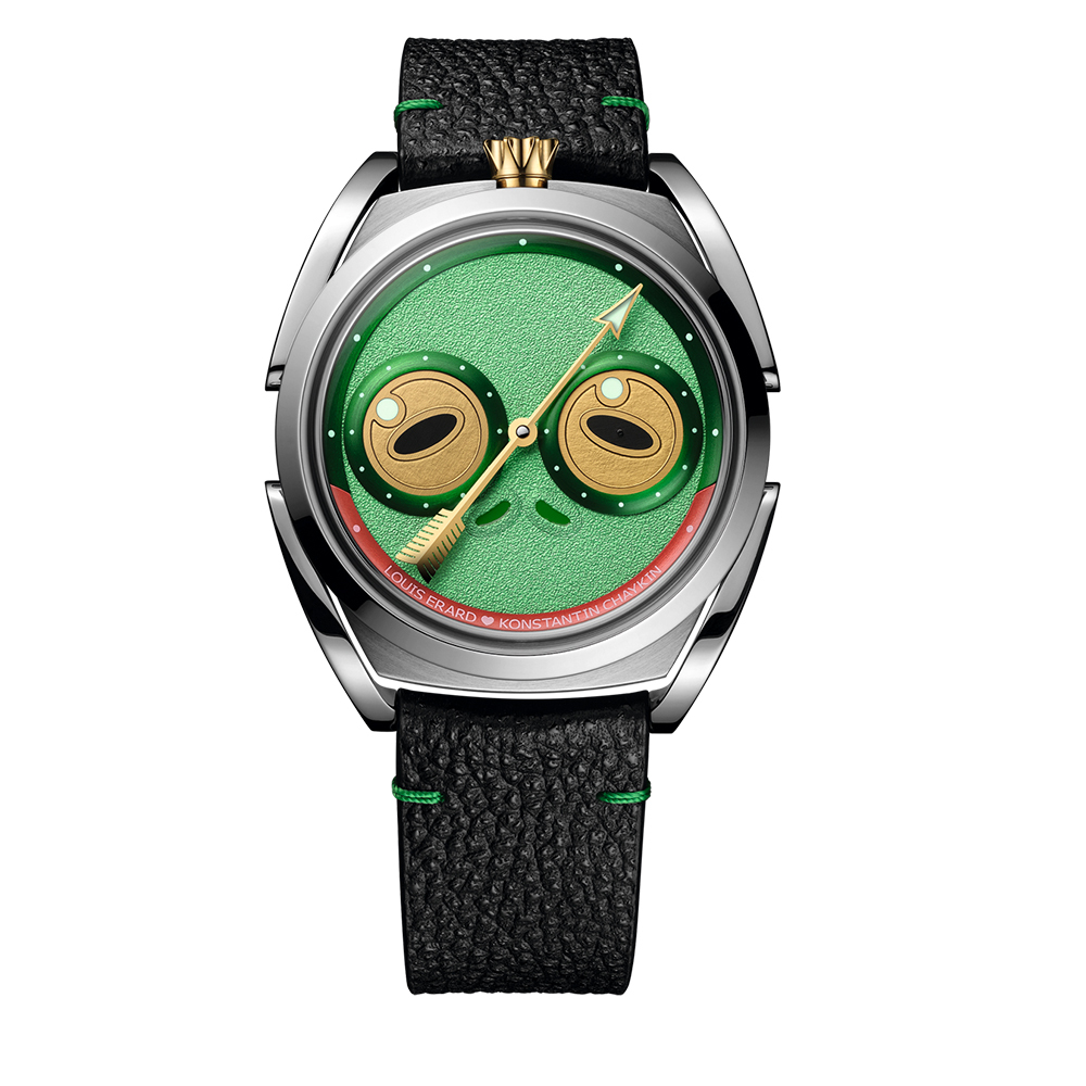 Noirmont X Collection 聯名款系列｜Louis Erard x Konstantin Chaykin 聯名款：Unfrogettable Green