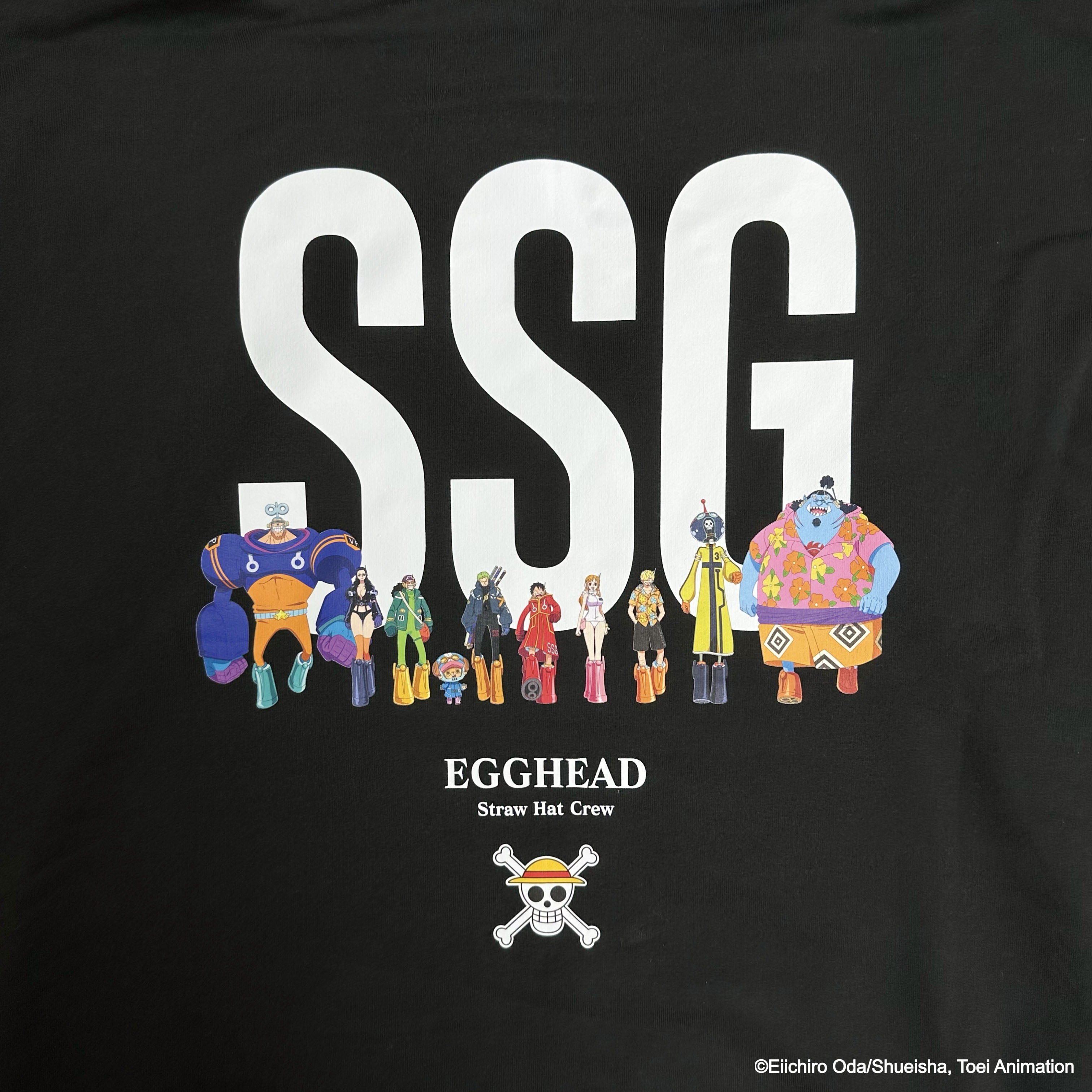 XCTRL® x 航海王 海賊團寬版帽T-黑