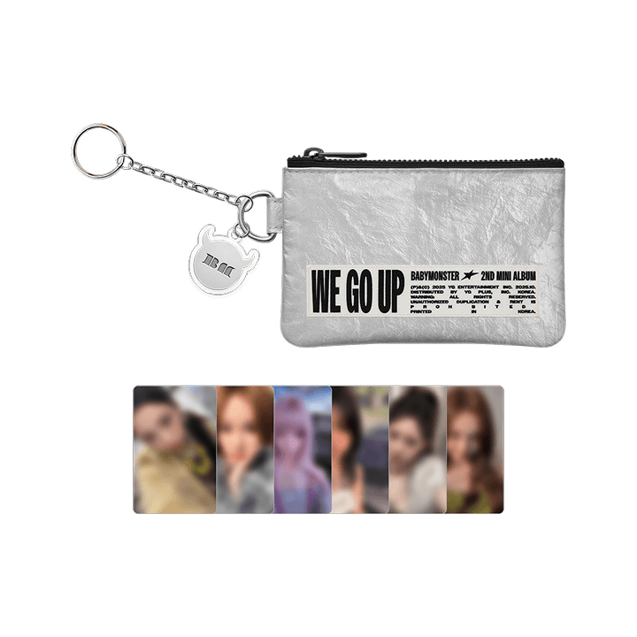 ［ WEGOUP] BABYMONSTER KEYRING ZIPPER POUCH