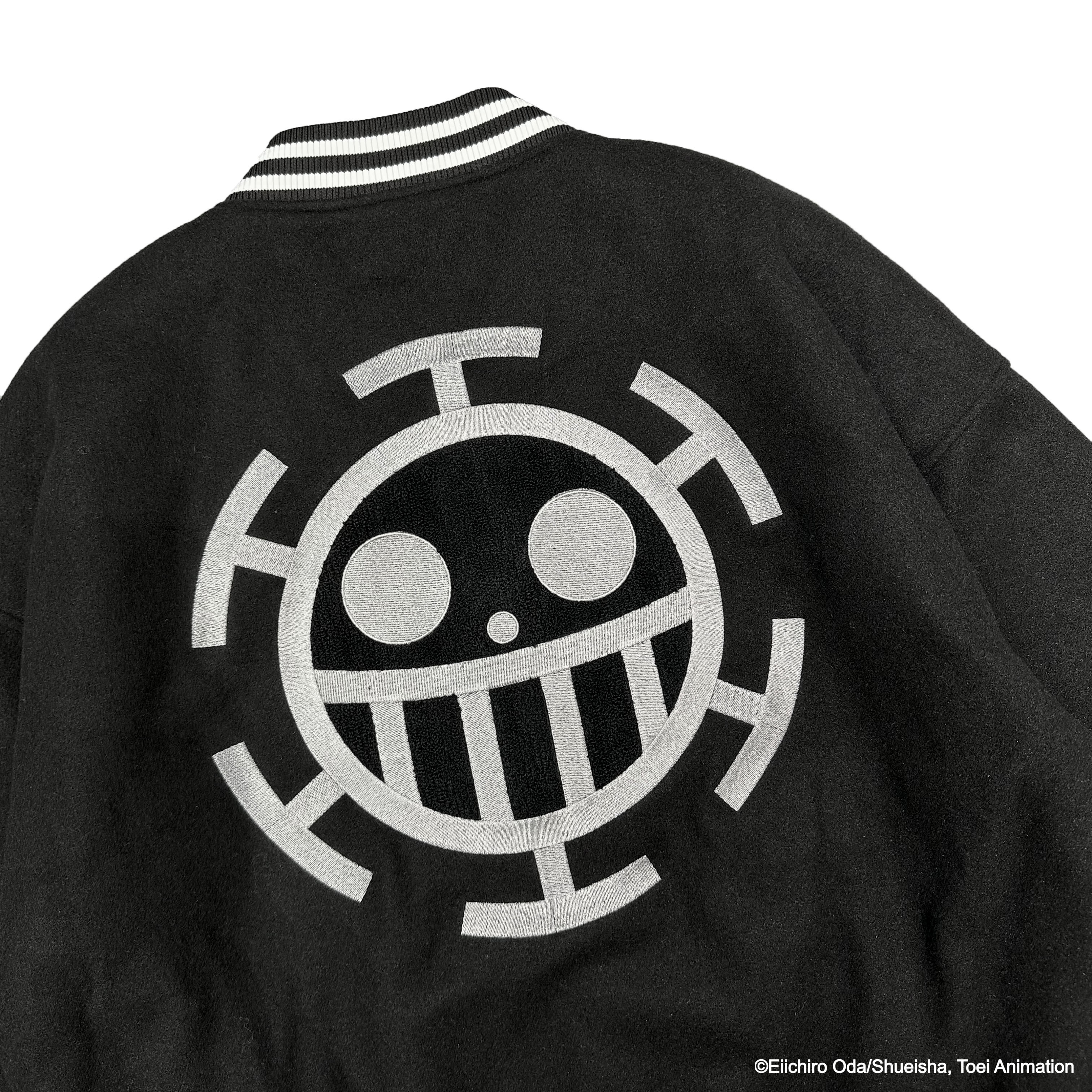 XCTRL® x 航海王 羅棒球外套-黑