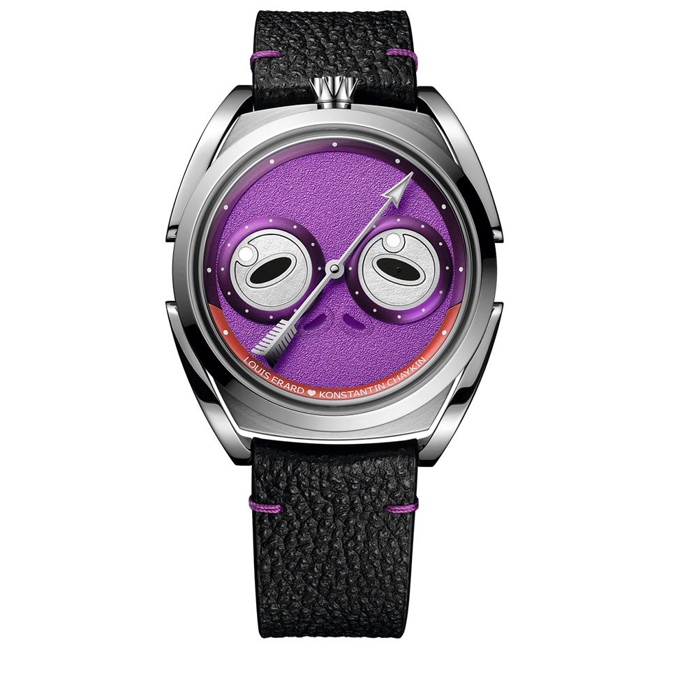 Noirmont X Collection 聯名款系列｜Louis Erard x Konstantin Chaykin 聯名款：Unfrogettable Purple