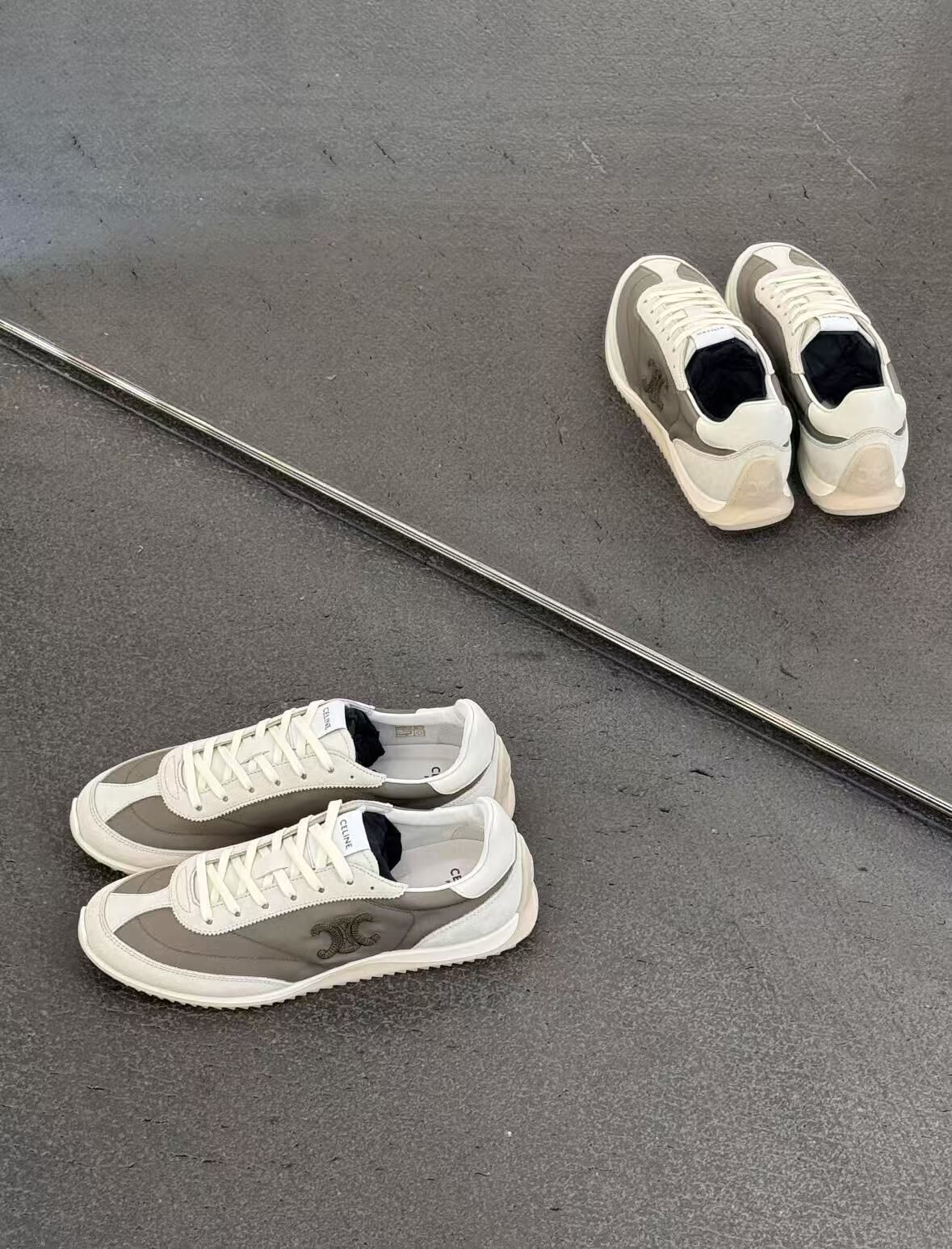 Celine 25新款 Racer 灰綠（足碼）