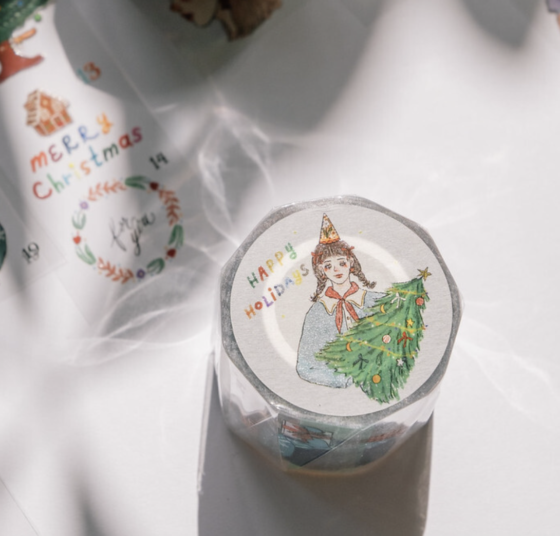 甜蜜生活｜一起聖誕倒數 PET膠帶