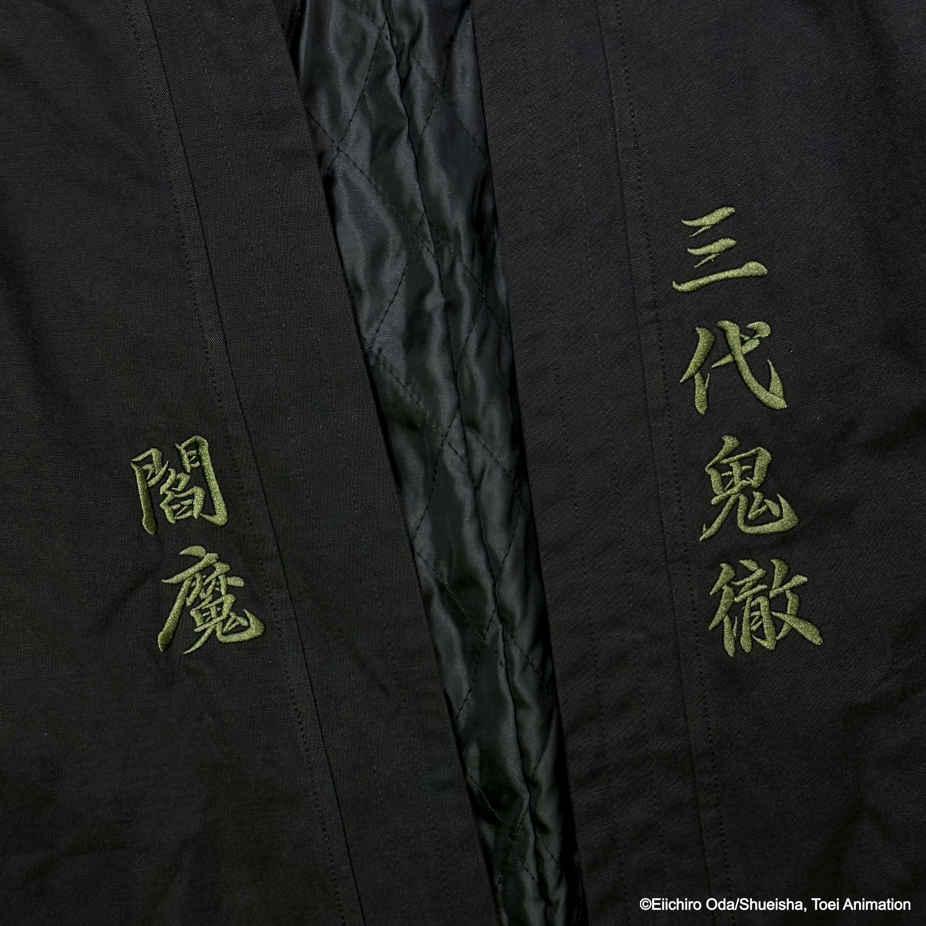 XCTRL® x 航海王 索隆和風外套-黑